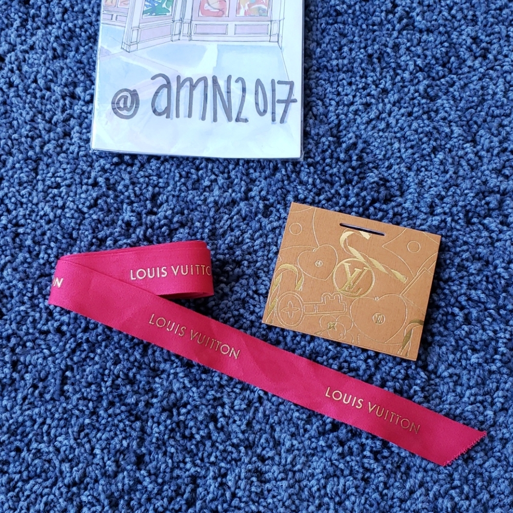 Authentic Louis Vuitton Ribbon w/ Gift tag